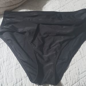 High waisted bikini bottom